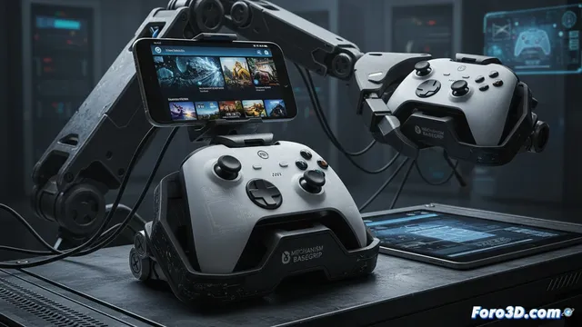 Mechanism Basegrip: el Steam Controller se acopla a tu móvil y más allá