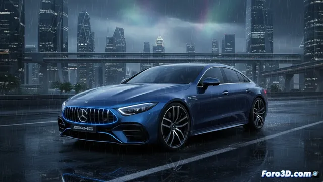 Mercedes-AMG GT Berlina eléctrica: 1.000 CV el 19 de mayo