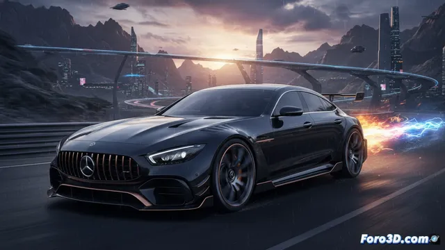 Mercedes-AMG GT Berlina: hasta 1.360 CV con aerodinámica radical