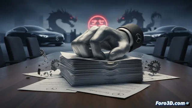 Mercedes aprieta a sus proveedores con cartas para salir de la crisis