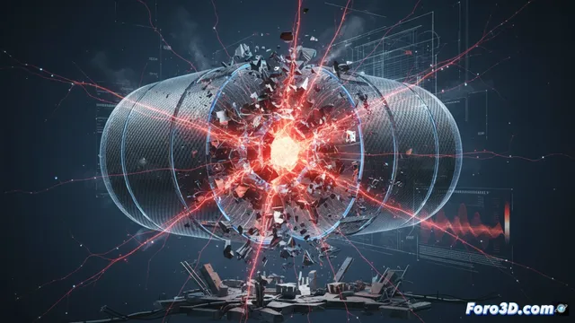 Micro-fisuras fatales: Reconstrucción 3D de un tanque de hidrógeno
