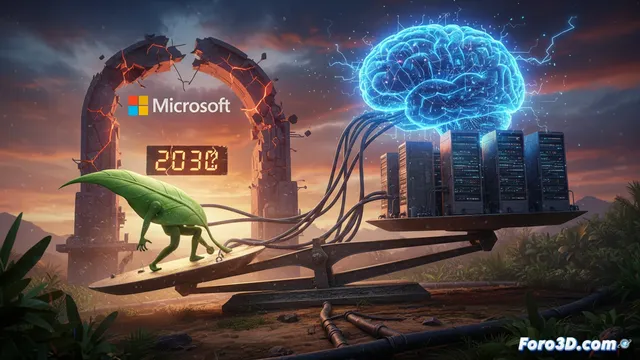 Microsoft duda de su meta de energía 100% renovable para 2030