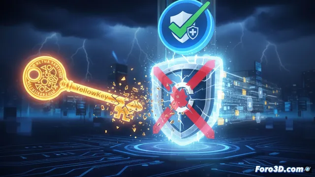 Microsoft lanza parche urgente para el fallo YellowKey en BitLocker
