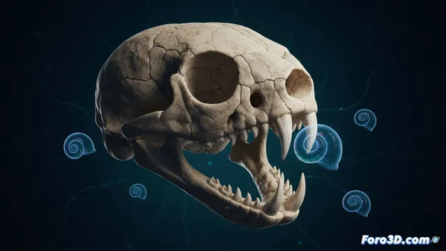 Modelado 3D de la Sibon irmelindicaprioae: Serpiente Caracolera