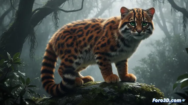 Modelado 3D del Leopardus pardinoides: Nueva especie de felino de altura