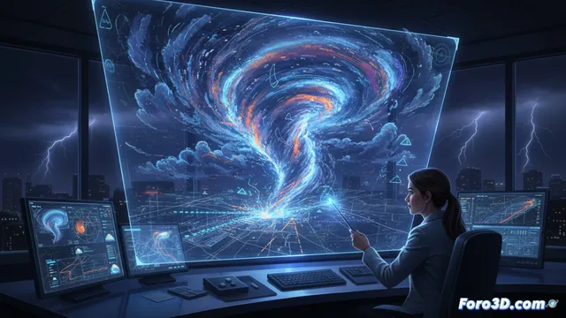 Modelos 3D para predecir tormentas: el nuevo aliado del meteorólogo