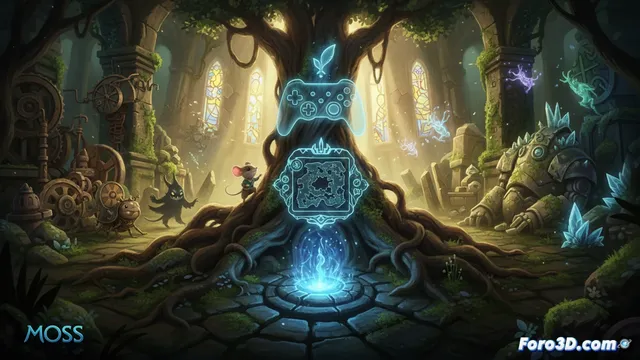 Moss: The Forgotten Relic une dos juegos de RV en pantalla plana para 2026