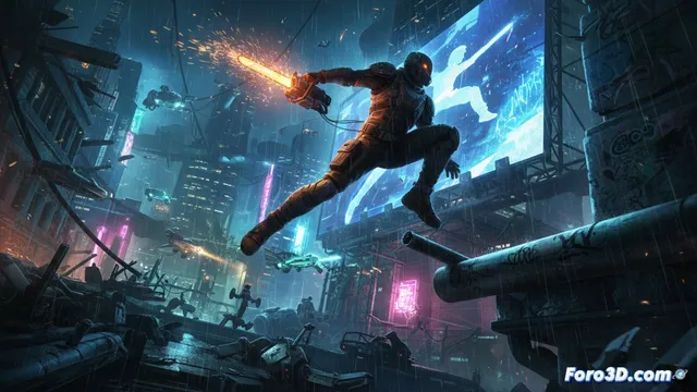 Motorslice arrasa en Steam: parkour y motosierra en su lanzamiento