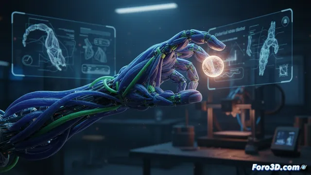Músculos artificiales impresos en 3D: el futuro blando de la robótica