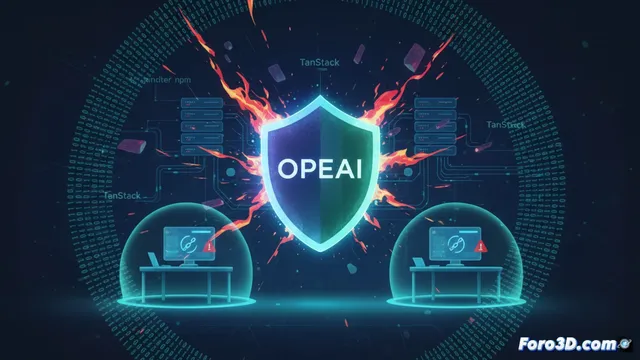 OpenAI descarta fuga de datos tras ataque a TanStack npm