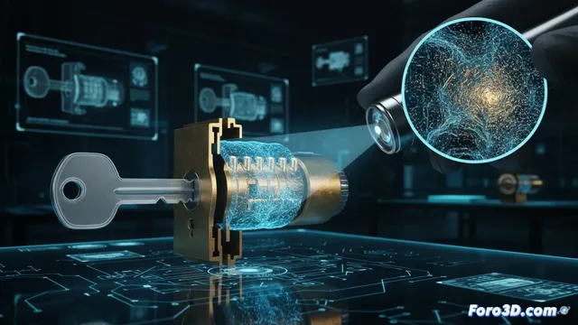 Peritaje 3D: Cómo el Escaneo Microscópico Abre Bóvedas sin Forzarlas
