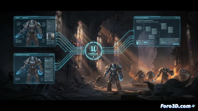 Pipeline técnico de Warhammer 40,000: Chaos Gate en Unreal Engine 4