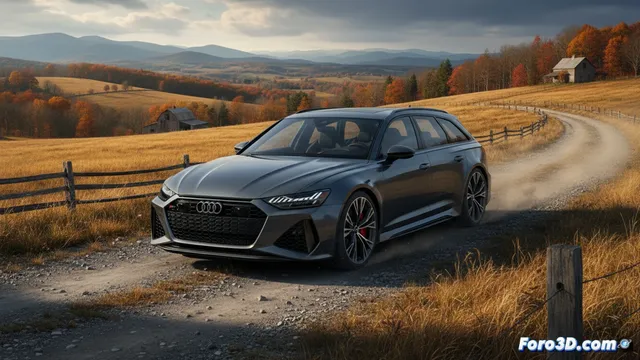 Prueba del Audi RS 6 Avant 2026 en la Virginia rural