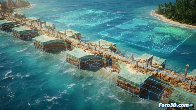 Puente de Adán: análisis 3D de un mito geológico entre India y Sri Lanka