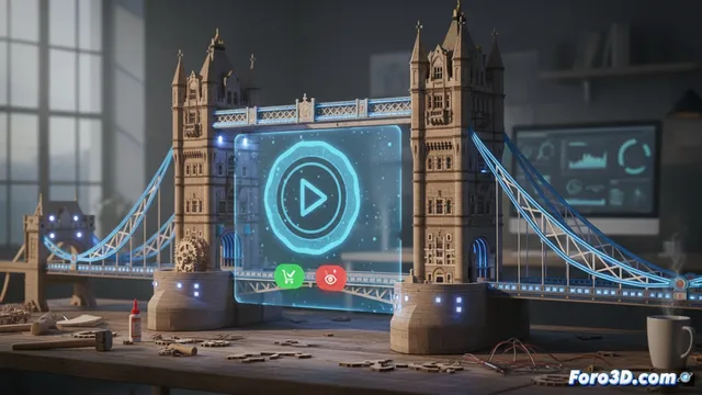 Puzzle Tower Bridge con LEDs: monta y acepta cookies