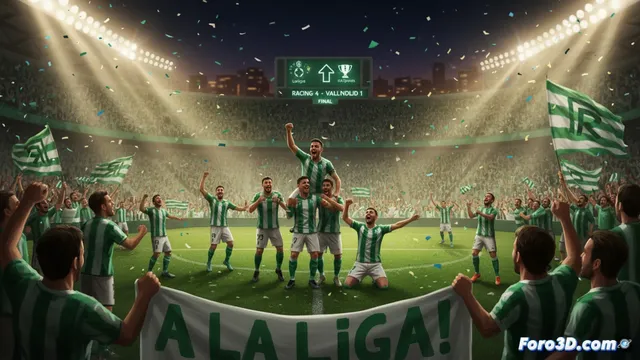 Racing de Santander asciende a LaLiga EA Sports 14 años después