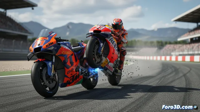 Reconstrucción 3D del accidente de Álex Márquez en Catalunya