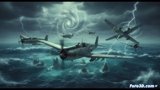Reconstrucción 3D del Vuelo 19: La catástrofe fantasma del Triángulo de las Bermudas
