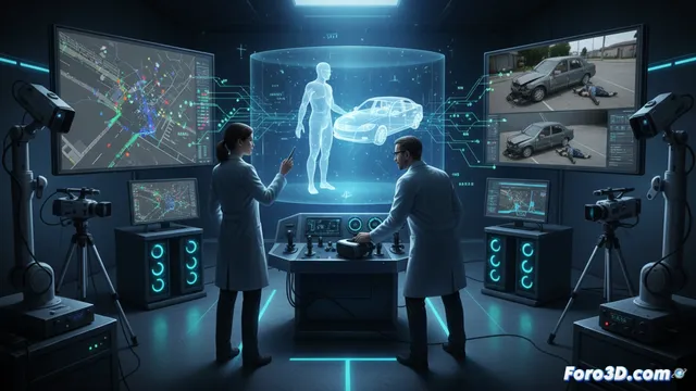 Reconstrucción 3D para detectar fraudes en simulaciones de atropello