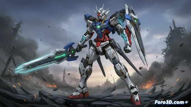RG 1/144 Gundam Exia Repair IV: el regreso del séptimo espadachín