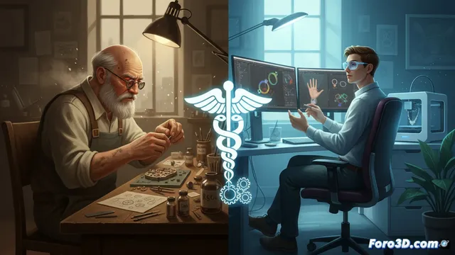 Riesgos del relojero vs. diseño 3D: salud en la joyería
