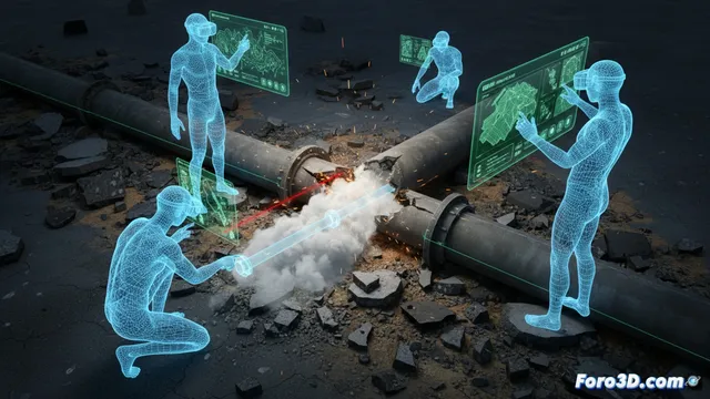 Rotura de gas por error de registro en cascos AR: análisis forense 3D