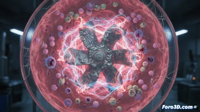 Rugosidad del impulsor y fatiga celular en bioreactores