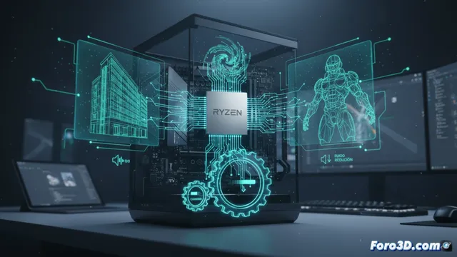 Ryzen 7 9700X: ¿El nuevo rey de la eficiencia para tu workstation 3D?