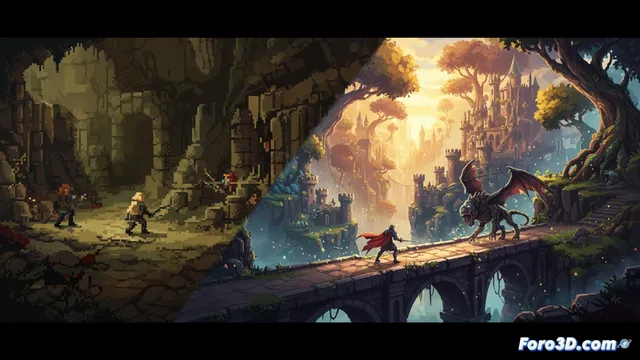 Salt and Sacrifice: Evolución gráfica 2D con MonoGame y Photoshop