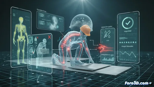 Simulación 3D de procesos para la prevención de riesgos en alicatadores