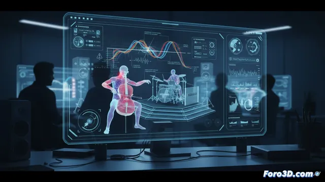 Simulación 3D para prevenir lesiones en músicos de escenarios