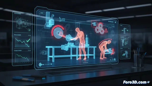 Simulación 3D para prevenir riesgos laborales del oficio de ajustador