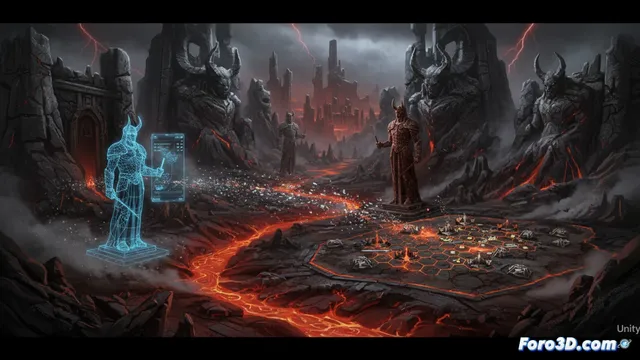 Solium Infernum: El pipeline artístico de ZBrush a Unity en el infierno