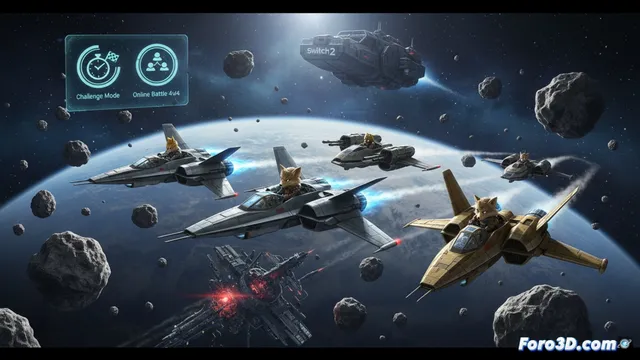 Star Fox regresa a Nintendo Switch 2 con un remake directo de 64