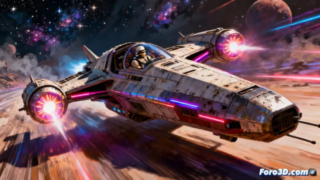Star Wars Galactic Racer se luce con un cartel de los que ya no se hacen