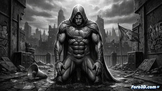 Superman Renace en Blanco y Negro: El Activismo Visual de Murphy