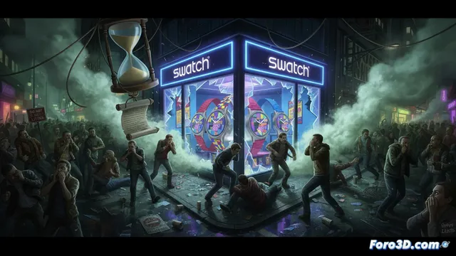 Swatch Royal Pop: caos, gas lacrimógeno y lecciones no aprendidas