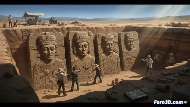 Tartessos tenía cara: hallados relieves humanos en Guareña
