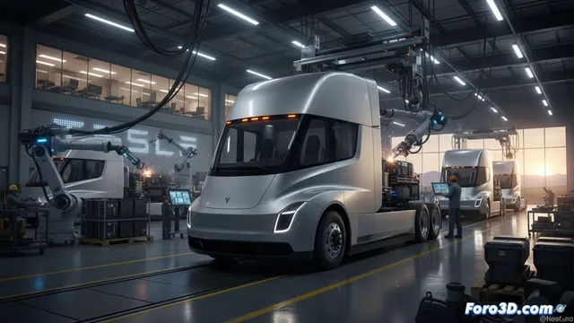 Tesla Semi inicia producción en Giga Nevada para recuperar mercado
