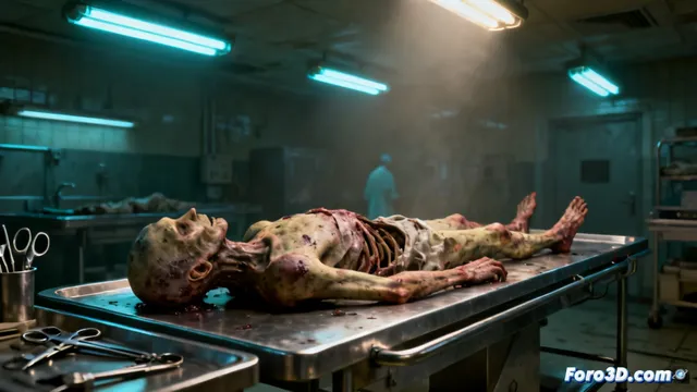 The Mortuary Assistant: cómo Unity y ZBrush crean terror realista