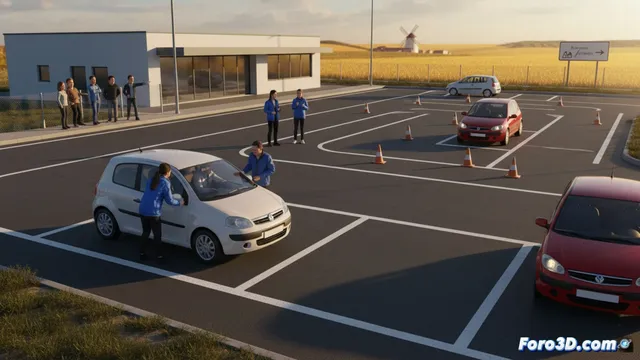 Tomelloso estrena pista de exámenes de conducir
