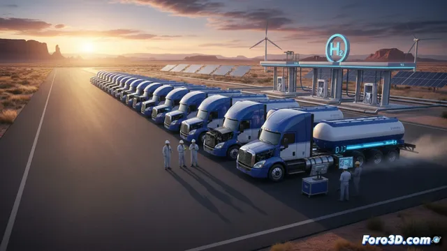 Toyota alquila 40 camiones de hidrógeno en EE.UU. para probar su viabilidad