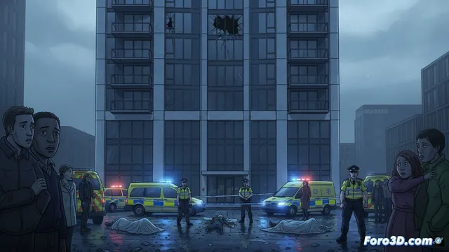 Tragedia en Elephant and Castle: tres muertos al caer de un piso alto
