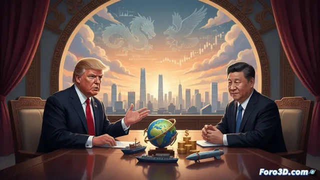 Trump y Xi en Pekín: aranceles, Taiwán y misiles en la agenda