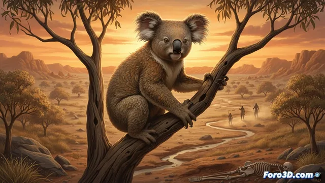 Un koala perdido sobrevive 30.000 años en el oeste australiano