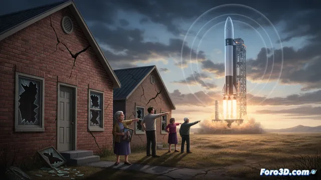 Vecinos de Texas demandan a SpaceX por grietas y vibraciones