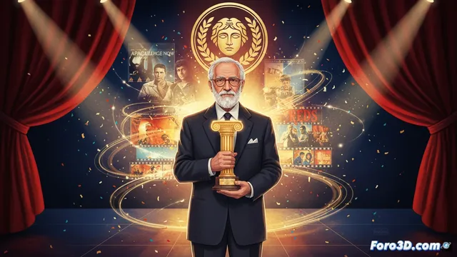 Vittorio Storaro recibe el Premio Especial Cinecittà en los David di Donatello