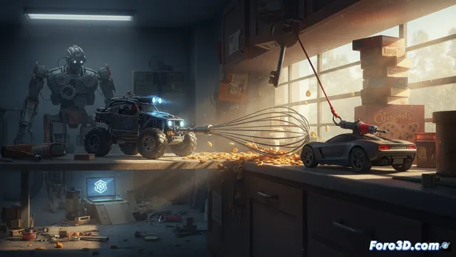 WheelMates lanza su demo en Steam con acertijos y coches a control remoto