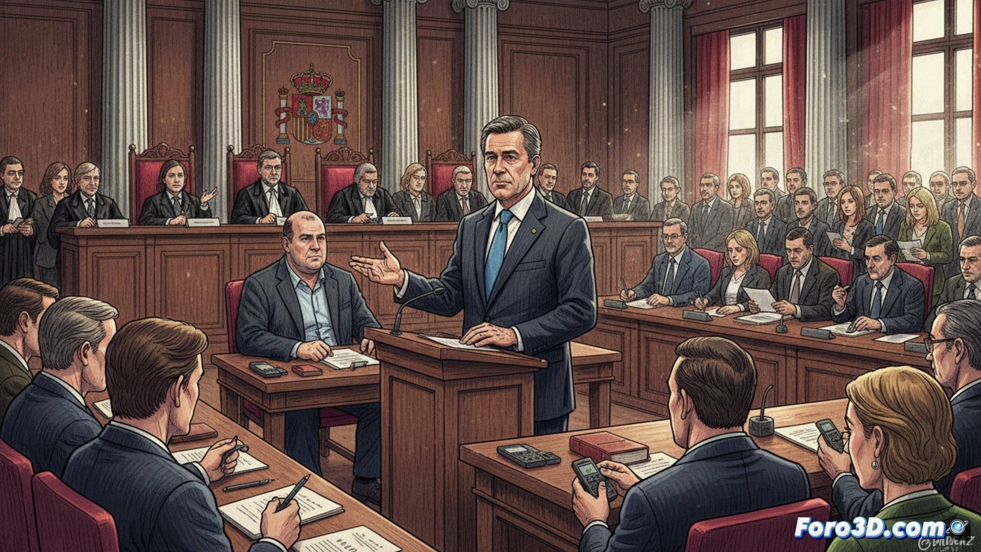 Un exministro declara en el Supremo, admitiendo vínculos especiales con su exasesor y conductor.