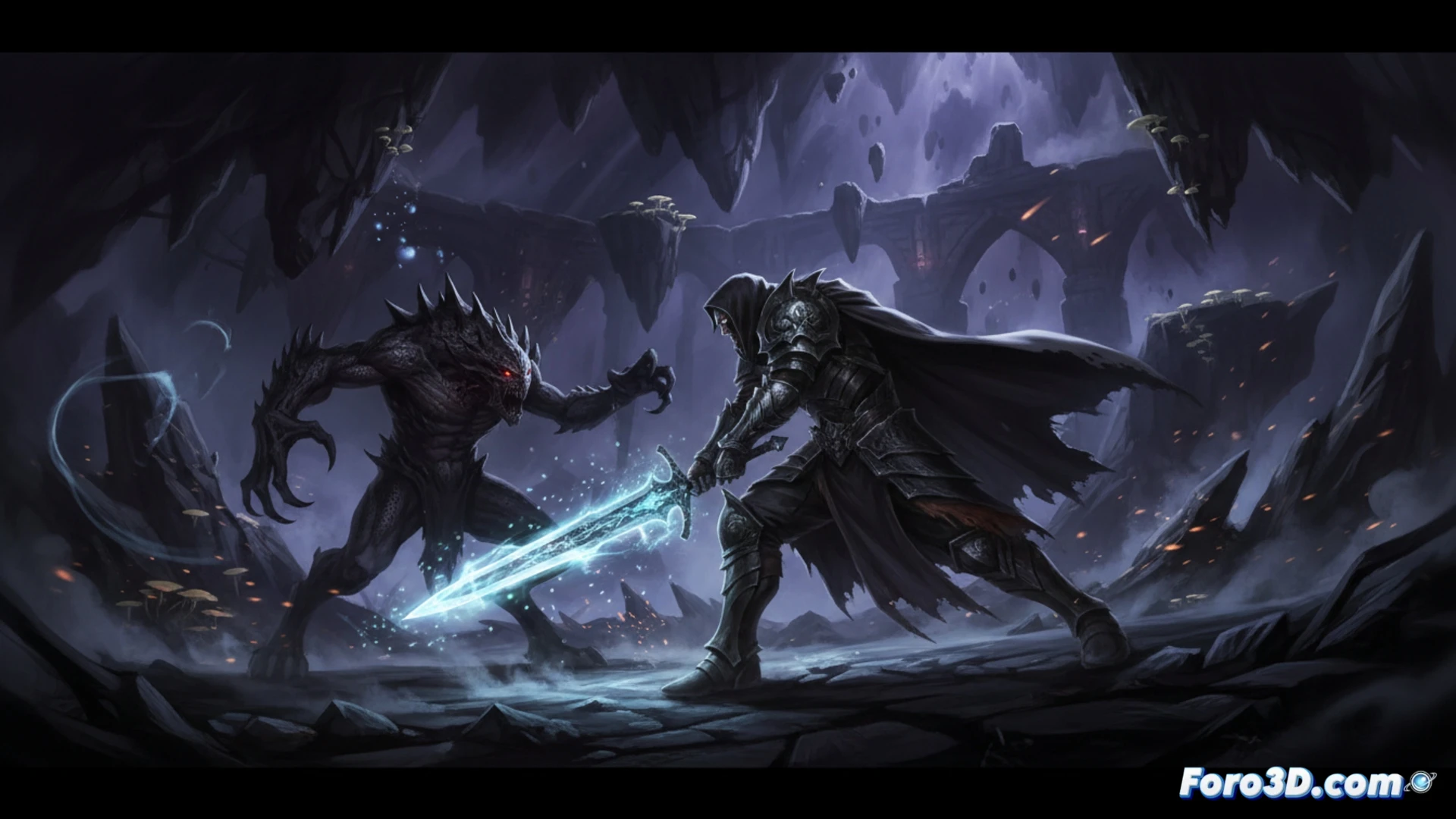 Abyss World action-RPG oscuro con Lumen y captura de movimiento en Unreal Engine 5